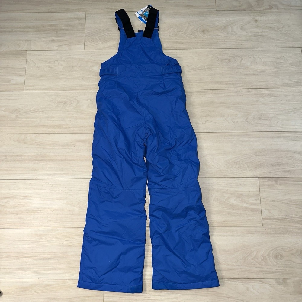 Columbia Kids Snowslope II Bib Youth Medium 10/12 Navy Blue Ski Sledding 1523651